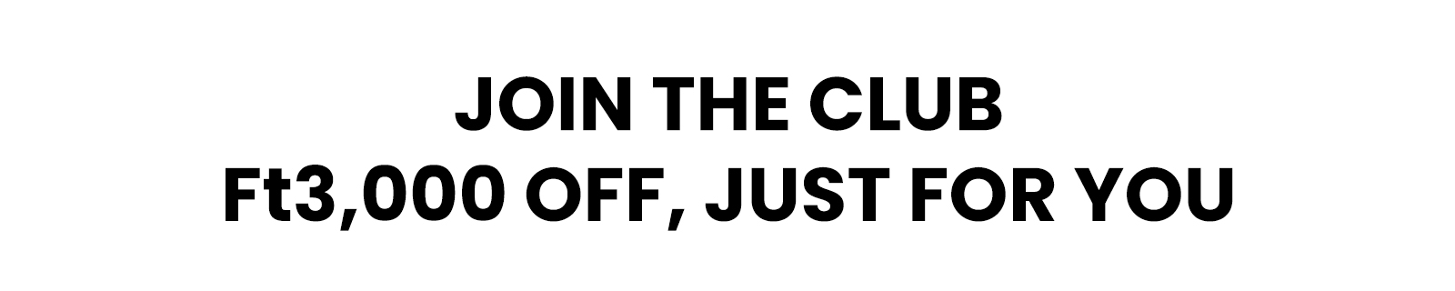 Join The Club HU Intrend
